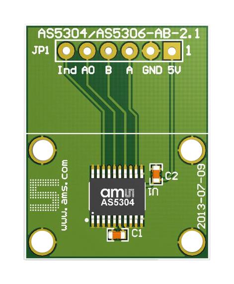 AS5304 TS EK AB Ams Osram Group Adapter Board Kit AS5304 Linear