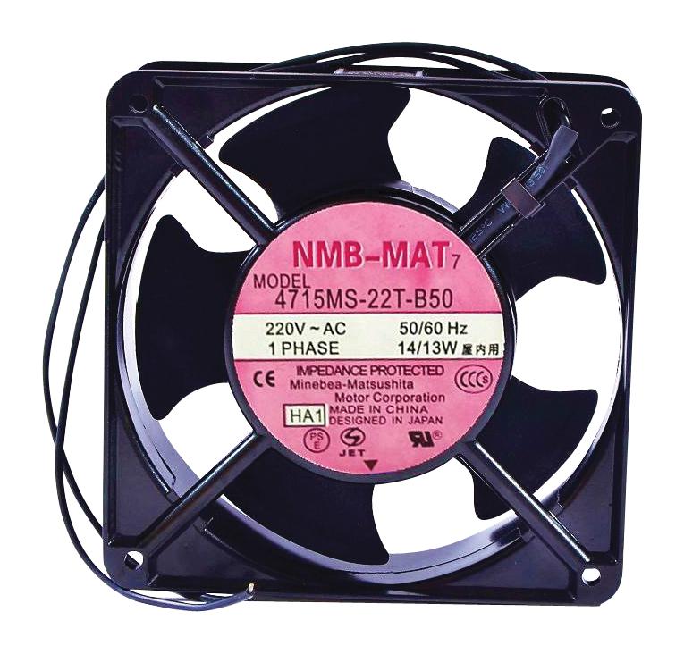 4715MS 22T B50 B00 Nmb Technologies AXIAL FAN 119MM 220VAC