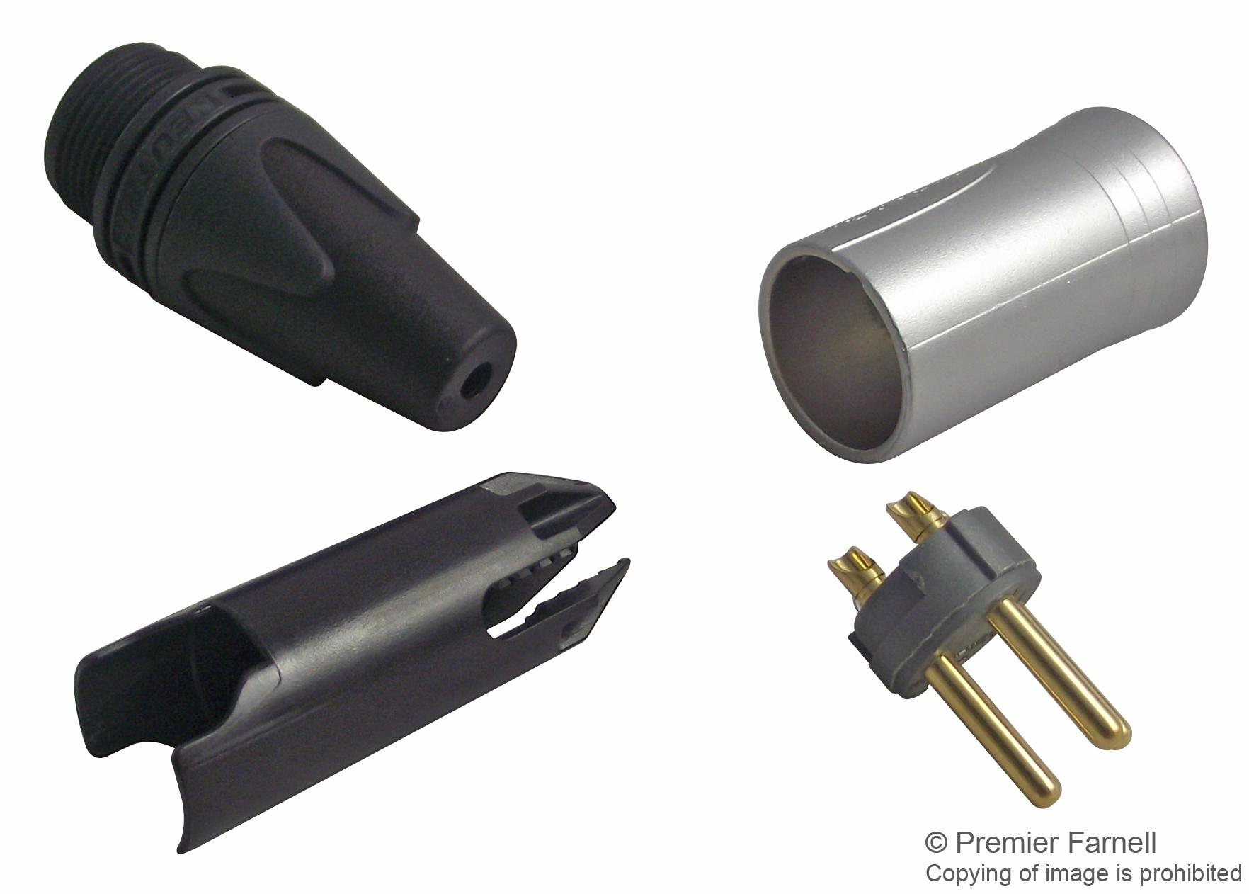 NC3MXX-HE NEUTRIK, XLR-Steckverbinr, 3 Kontakt(e), Stecker | Farnell - Foto 8