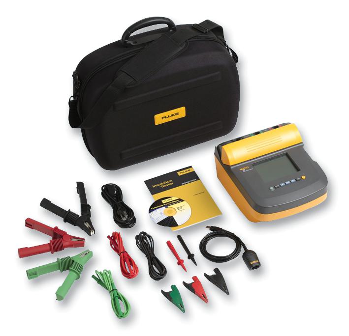 FLUKE 1555 Fluke Insulation Tester, Digital Megohmmeter, 250V