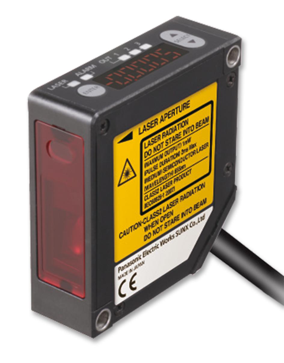 HLG112AC5 Panasonic Laser Displacement Sensor, HLGL1 Series, 120 mm