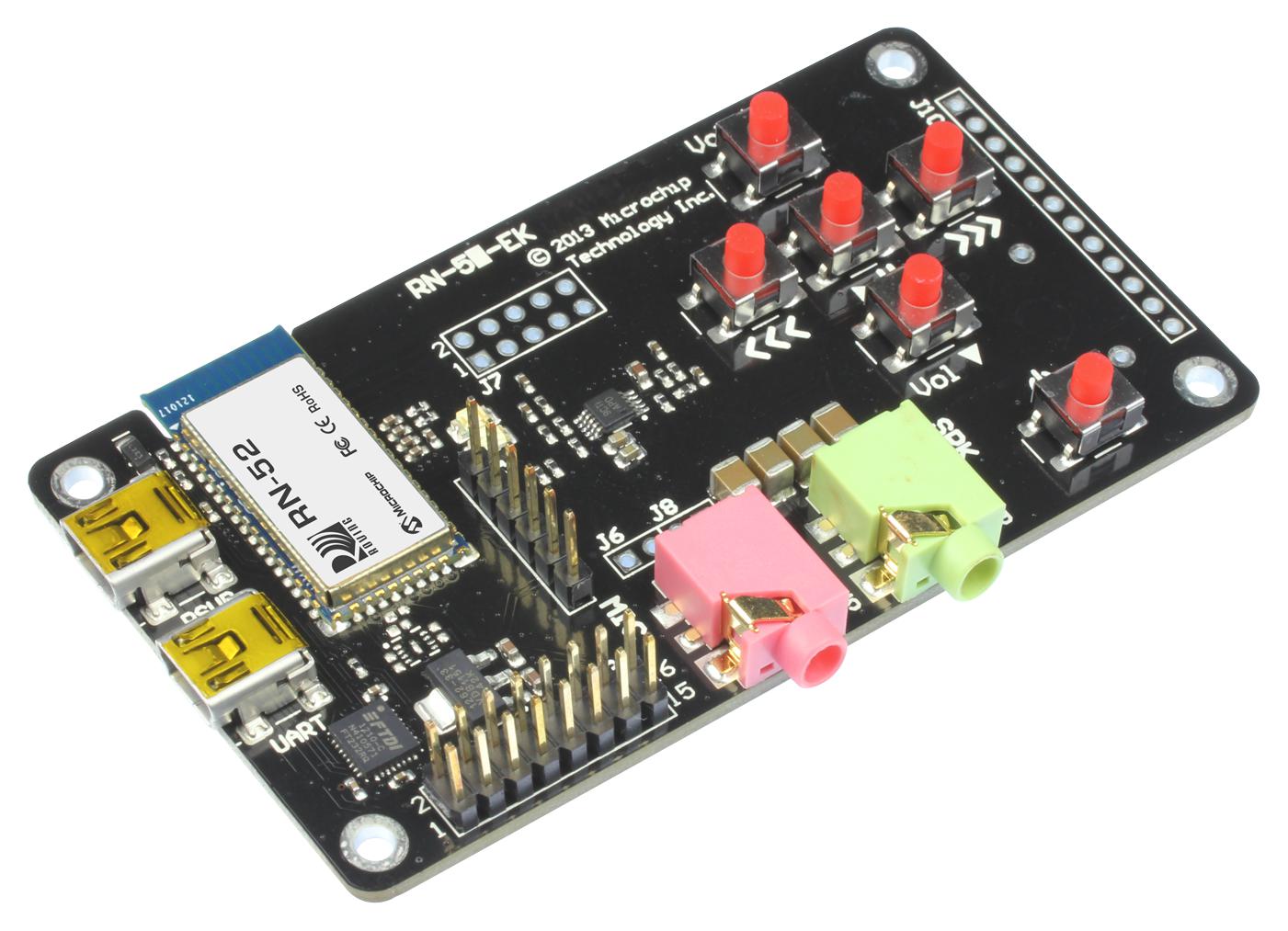 RN-52-EK-1 - Microchip - Evaluation Board; Bluetooth; Audio Module