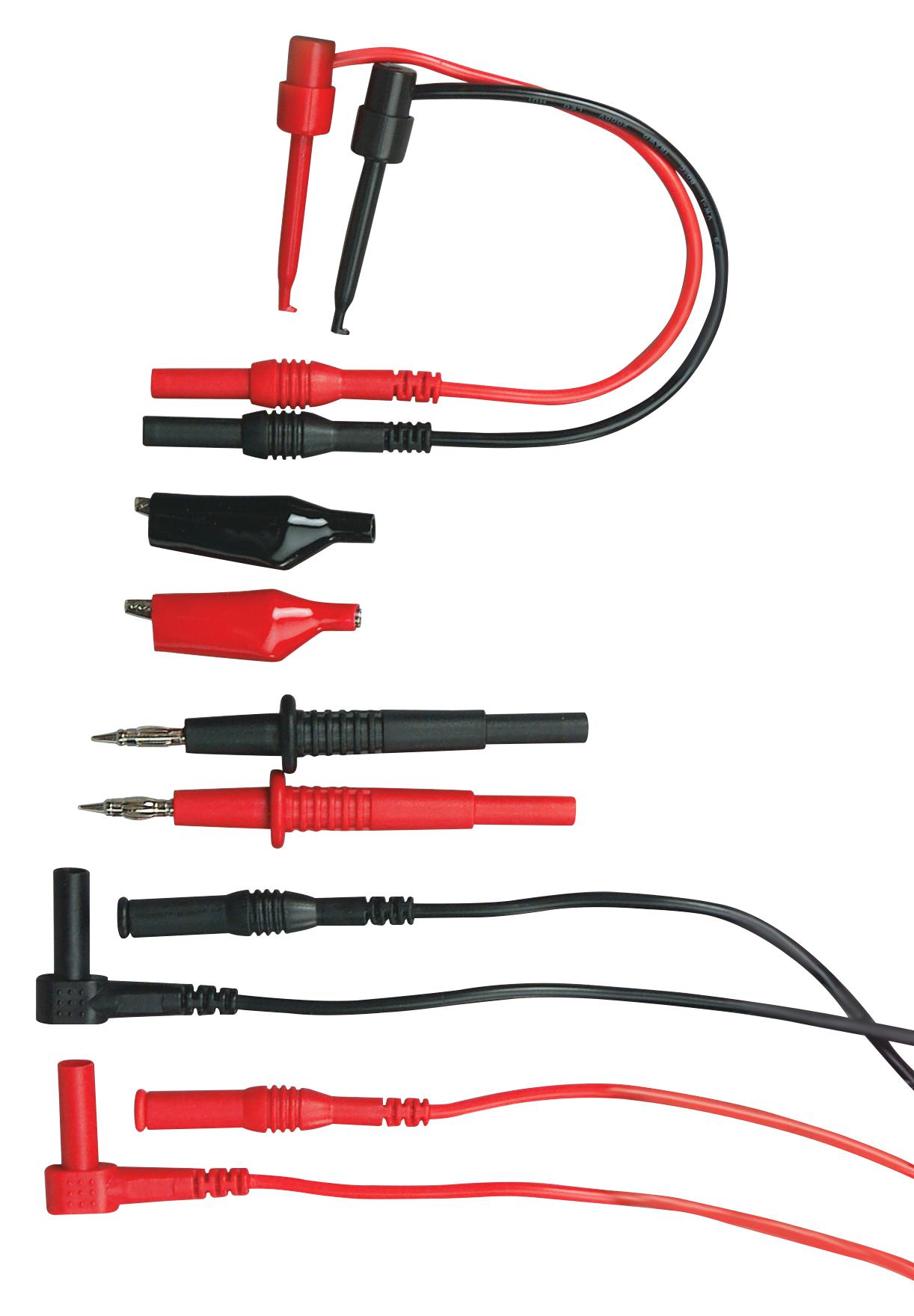 TL809 Extech Instruments Test Lead Kit, Electronic, Allligator Clips