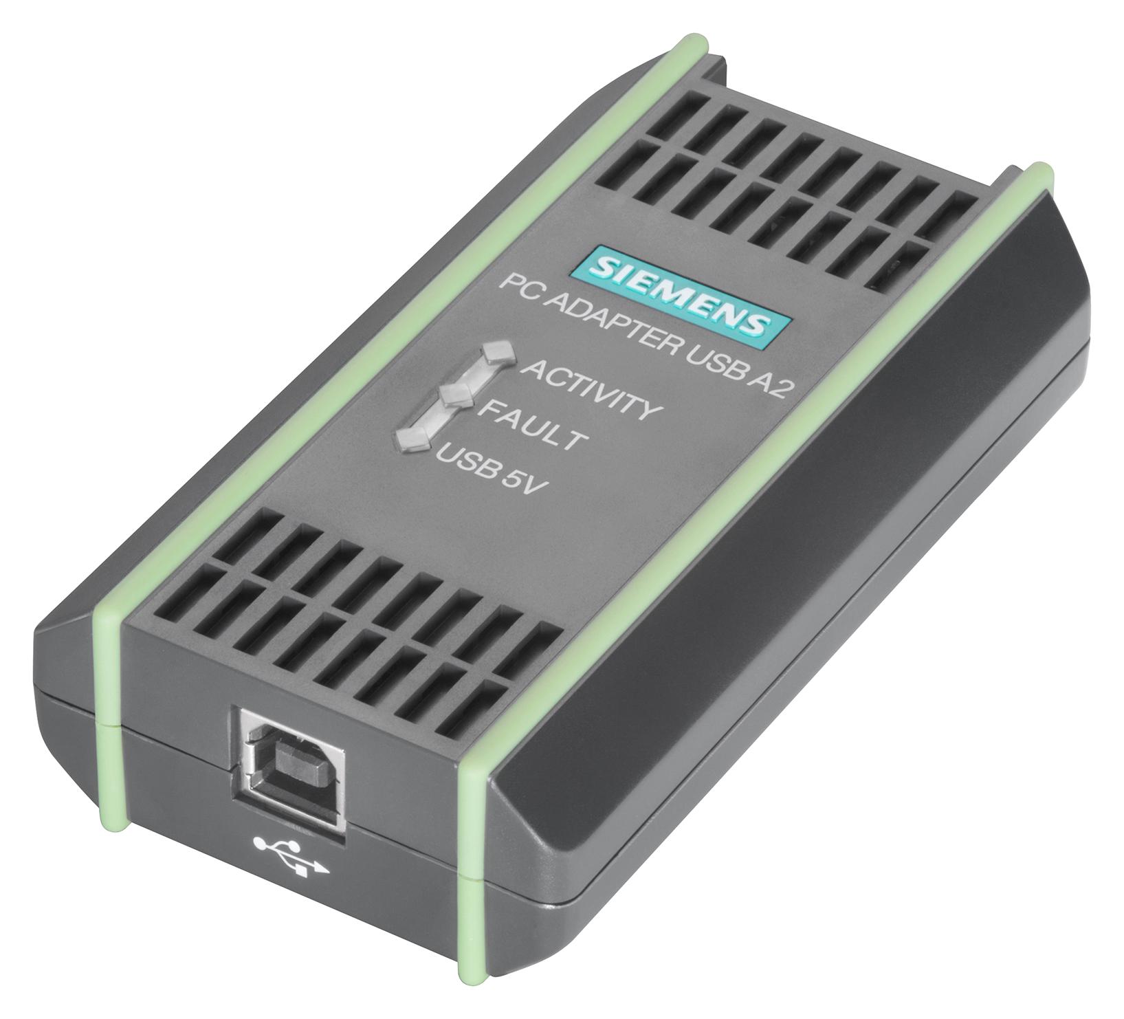 6GK15710BA000AA0. Siemens PC Adapter, USB A2, 12 Mbit/S