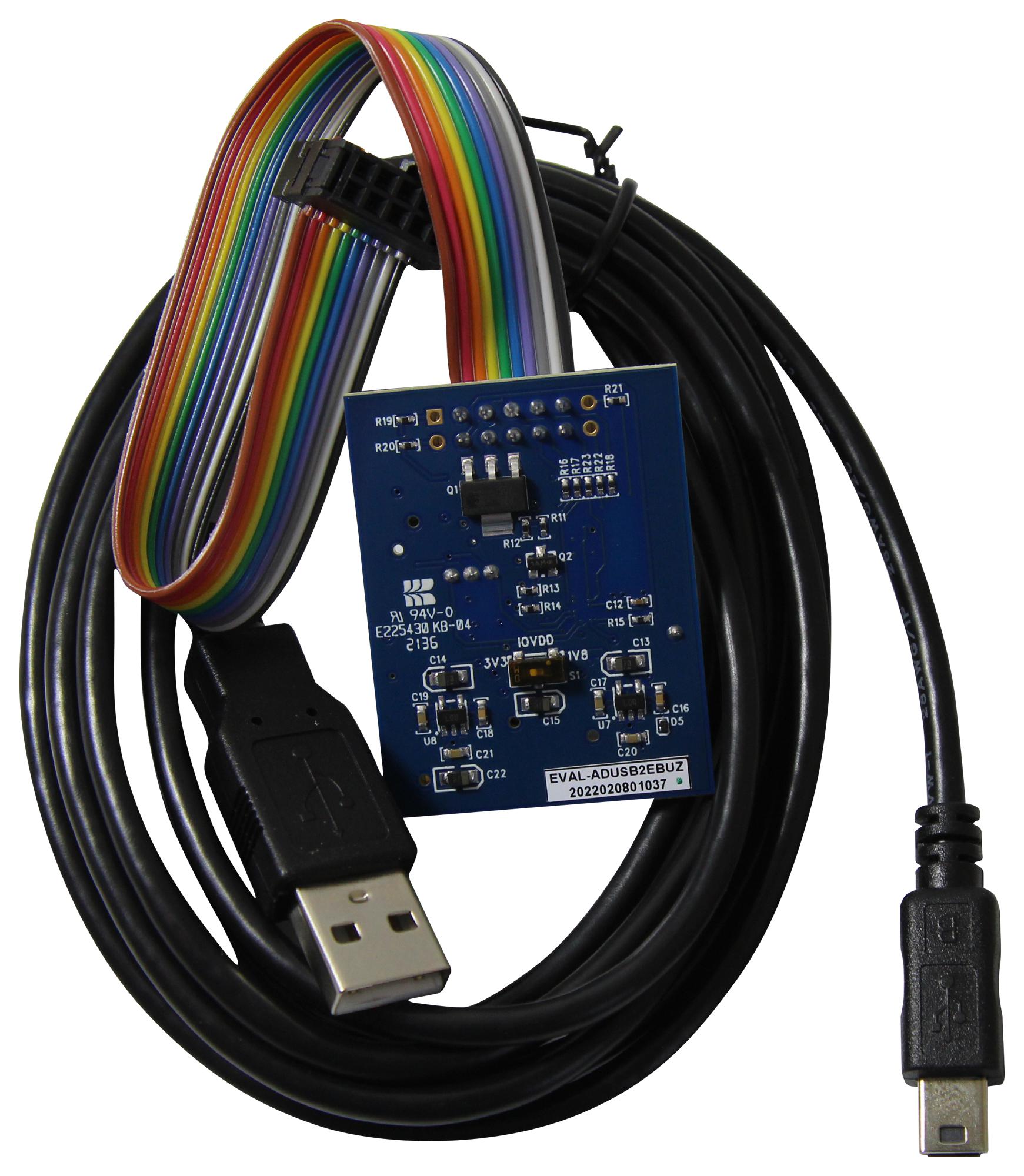 EVAL-ADUSB2EBUZ - Analog Devices - USB Interface Board, USB-to-I2C/SPI