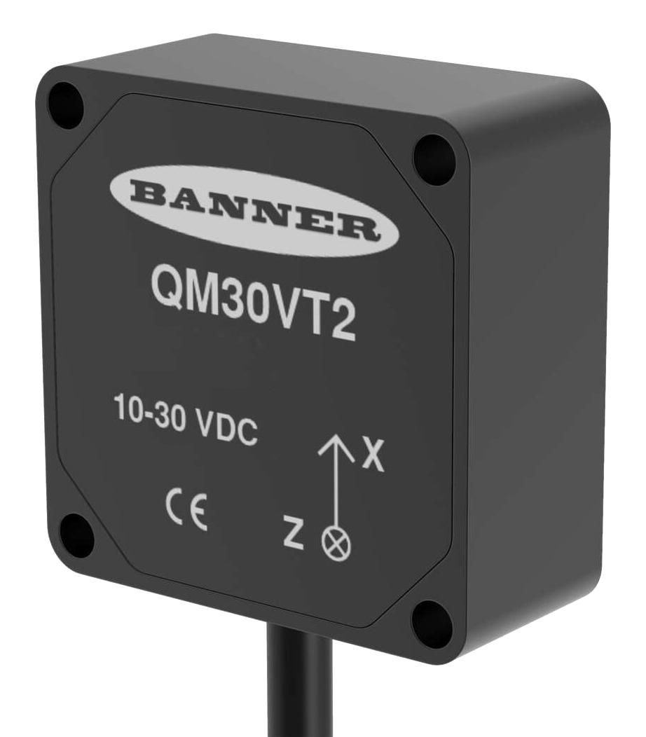 9ma QM30VT2-QP - Banner Engineering - Vibration/Temperature Sensor, 9mA, 30VDC