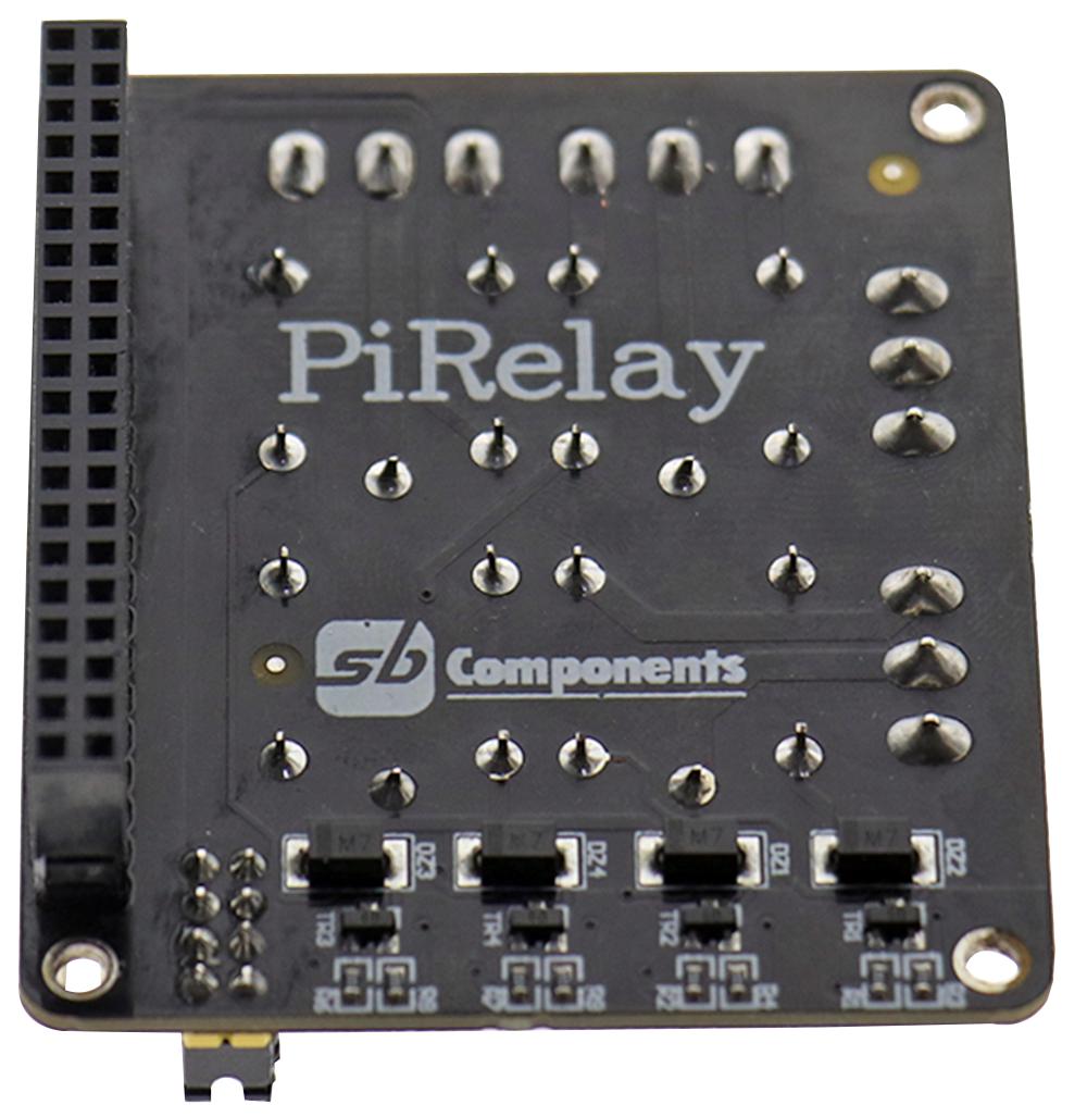 240v Relay Raspberry Pi Raspberry Pi Relay Sb Components PiRelay HAT - 4 Channel Relay Board ...