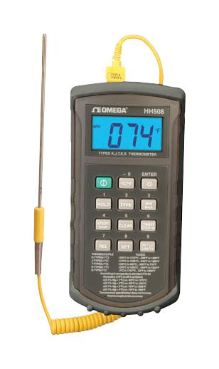 Hh509 Omega Digital Thermometer 210 To 1767deg C