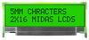 MIDAS DISPLAYS MC21605L6WR-SPTLY