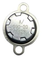 MULTICOMP T23A090ASR2-20 Thermostat Switch, Low Profile, 125VAC/15A, 250VAC/15A, 250VAC/10A, 90 °C, NC, Flange, T23 Series