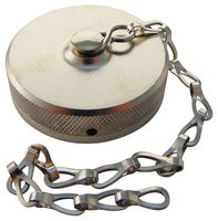 SOURIAU-SUNBANK / EATON UT022DCG Dust Cap / Cover, Size 22, Dust Cap, UTP, UTG, UTO, UTOW Series Connectors, Zinc Body
