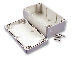 HAMMOND 1555BGY Plastic Enclosure, Watertight, DIN Rail, ABS, 40 mm, 65 mm, 65 mm, IP66