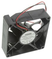 NMB TECHNOLOGIES 3110RL-04W-B70-C00 DC Axial Fan, 12 V, Square, 80 mm, 25 mm, Ball Bearing, 44.49 CFM
