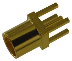 TE CONNECTIVITY - GREENPAR 1-1634009-0 RF / Coaxial Connector, MMCX Coaxial, Straight Jack, Through Hole Vertical, 50 ohm