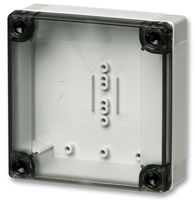 FIBOX PC 95/35 LT ENCLOSURE Plastic Enclosure, IK08, Low Base, Utility Box, Polycarbonate, 35 mm, 100 mm, 100 mm, IP66, IP67