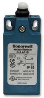 HONEYWELL GLLC01B Limit Switch, Top Plunger, 1NO / 1NC, 10 A, 300 V, 9.8 N, GLL Series