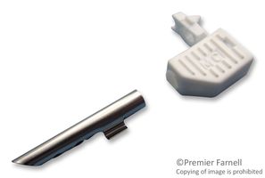 STAUBLI 22.5068 + 22.2060-29 Banana Test Connector, 4mm, Plug, Cable Mount, 20 A, 60 V, Nickel Plated Contacts, White