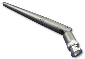 RF SOLUTIONS FLEXI-BNC90-433 Antenna, ¼ Wave Whip, Helical BNC