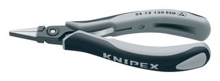 KNIPEX 34 12 130 ESD Pliers, 135mm Length, Precision Electronic Flat Rectangular Jawed ESD Gripping