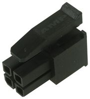 AMP - TE CONNECTIVITY 794617-4 Connector Housing, Micro MATE-N-LOK, Receptacle, 4 Ways, 3 mm, Micro MATE-N-LOK Connectors