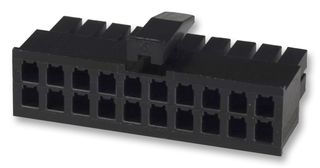 AMP - TE CONNECTIVITY 2-794617-0 Connector Housing, Micro MATE-N-LOK, Receptacle, 20 Ways, 3 mm