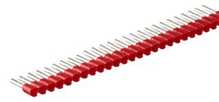 WEIDMULLER 9004330000 Wire Ferrule, Single Wire, 17 AWG, 1 mm², 8 mm, Red