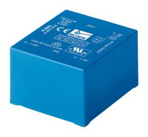 BLOCK FL30/15 PCB Transformer, UI 39 x 21, Encapsulated Safety Isolating, 2 x 115V, 2 x 15V, 30 VA, 50Hz / 60Hz