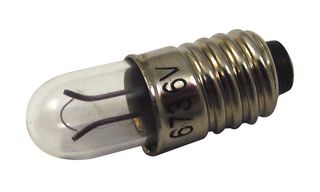 CML INNOVATIVE TECHNOLOGIES 673 Incandescent Lamp, 6 V, E5 / LES, T-1 1/2, 10000 h