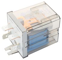 FINDER 65.31.9.024.0300 Power Relay, SPST-NO, 24 VDC, 30 A, 65 Series, Panel Mount, DC