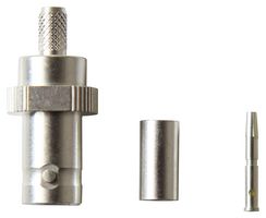 MULTICOMP PRO MP-13-15-1 TSS RG58U RF / Coaxial Connector, BNC Coaxial, Straight Jack, Crimp, 50 ohm, RG58, Beryllium Copper