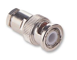 MULTICOMP PRO MP002087 RF / Coaxial Connector, BNC Coaxial, Straight Plug, Solder, 75 ohm, UR70, Brass