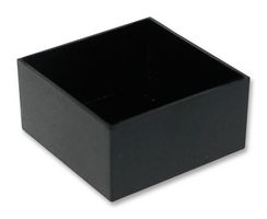 CAMDENBOSS RTM111-BLK Plastic Enclosure, Open Top, Potting Box, ABS, 20 mm, 30 mm, 30 mm