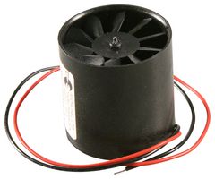 MICRONEL D341T-012GK-2 DC Axial Fan, 12 V, Circular, 36 mm, 36 mm, Sleeve Bearing, 9.74 CFM