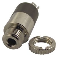 LUMBERG KLB 13 Phone Audio Connector, 3 Contacts, Jack, 2.5 mm, Chassis Mount, Silver Plated Contacts