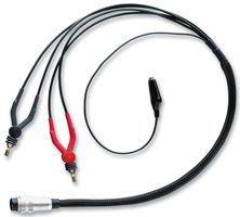 ROHDE & SCHWARZ HZ18 Test Lead, Kelvin Clips to 5-Pin DIN Connector for HM8018
