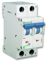 EATON MOELLER PLS6-C8/2 CIRCUIT BREAKER, 8A, 2POLE