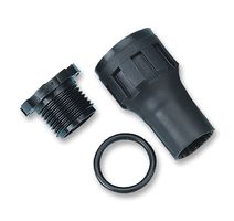 TE CONNECTIVITY - RAYCHEM CES-2 Heat Shrink Boot, Cable Entry Seal, Straight, 0.75 ", 19.1 mm, Black, 2.75 ", 69.85 mm