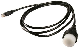 BULGIN LIMITED PX0837/2M00 Ethernet Cable, Patch Lead, Cat5e, RJ45 Buccaneer Plug to RJ45 Plug, Black, 2 m