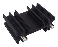BOYD SW25-2G Heat Sink, TO-220/218, 13 °C/W, TO-218, TO-220, TO-247, 34.5 mm, 25 mm, 12.5 mm