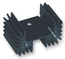 BOYD 6400BG Heat Sink, TO-220/218, 2.7 °C/W, TO-218, TO-220, TO-247, 41.91 mm, 63.5 mm, 25.4 mm