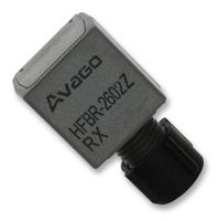 BROADCOM HFBR-2602Z Fiber Optic Receiver, 655 nm, 0.002 Gbps, 20 m