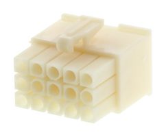 AMP - TE CONNECTIVITY 172171-1 Connector Housing, Mini Universal MATE-N-LOK, Plug, 15 Ways, 4.14 mm