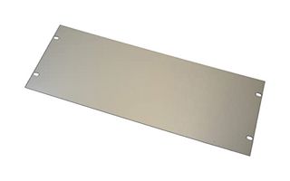 VERO 503-232984D Panel, Case, Rear 1U, Aluminium, Grey, 19" Rack Cases, 44.45 mm, 436 mm