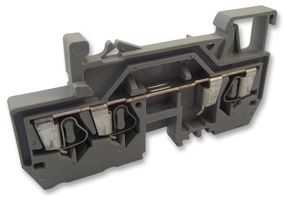 WAGO 280-681 DIN Rail Mount Terminal Block, 3 Ways, 28 AWG, 12 AWG, 2.5 mm², Clamp, 24 A