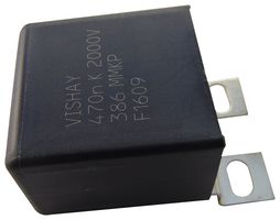 VISHAY BFC238620335 Power Film Capacitor, Double Metallized PP, Radial Box - 2 Pin, 3.3 µF, ± 10%, Snubber