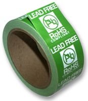 3M ROHSLABEL Label, Identification, 45 mm, 45 mm, Paper, Lead Free