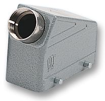 AMP - TE CONNECTIVITY 1-1102566-6 Connector Backshell, Hood, HTS Heavy Duty Connectors, 6, 90°, Aluminium Body