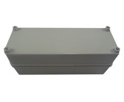 FIBOX PC F 85 G ENCLOSURE Plastic Enclosure, IK08, Grey Cover, Industrial, Polycarbonate, 85 mm, 80 mm, 230 mm, IP66, IP67