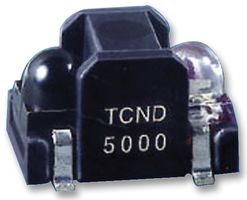 VISHAY TCND5000 Reflective Photo Interrupter, PIN Photodiode, SMD, 25 mm, 100 mA, 5 Vr, 1.2 Vf