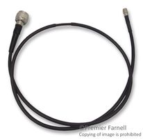 RADIALL R284C0351048 RF / Coaxial Cable Assembly, 3.28 ft, 1 m, RG223, N Type Plug, 50ohm, SMA Plug, 50ohm, 50 ohm